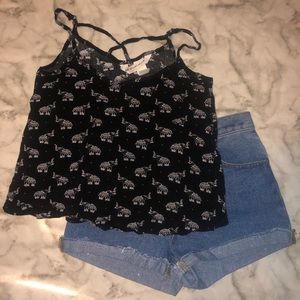 Strappy Elephant Top